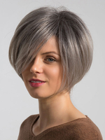 Frauen-Haar-Perücken-graue Seiten-Trennungs-Kurzhaar-Perücken-Menschenhaar-Perücken