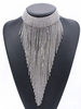 Frauen Halskette Lariat Y Halskette Kristall Strass Legierung Schmuck Anzug