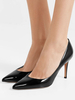 Frauen High Heels 2020 Schwarz Spitzschuh Slip On Kleid Schuhe