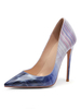 Frauen High Heels Pumps Spitzzehen Stiletto Heel Sexy Blue Ombre Blue Frauen Pumps