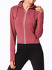 Frauen Jacken Reißverschluss Casual Field Blush Pink Jacke für Frauen