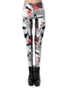 Frauen Karneval Kostüm Kostüme Graue Stretchhose Polyester Holiday Skinny Holidays Kostüme