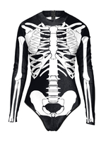 Frauen Karneval Kostüm Kostüme Schwarz Stretch Polyester Skinny Holidays Kostüme