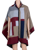Frauen Kurzarm Western Großhandel Mit Kapuze Mexikaner Poncho Handtuch Erwachsener