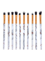 Frauen Make-up Pinsel Sets Präzise Farbauftrag Kunststoff 10 Stück Pinsel Sets