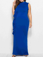 Frauen Maxi Kleider Plus Größe Für Fette Damen Neue Design Winter Street Wear Damen Kleidung Anlass Tragen Lange Kleider