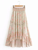 Frauen Sommerkleid Ecru Weiß Polyester Long Beach Kleid Polyester Sommerkleid