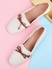 Frauen Square Toe bequeme Slipper Flache Ferse Daily Casual Schuhe