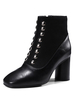 Frauen Stiefeletten Karree Blockabsatz 2;8 "Booties