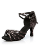 Frauen Tanzschuhe 2021 Peep Toe Criss Cross Latin Tanzschuhe Ballsaal Schuhe