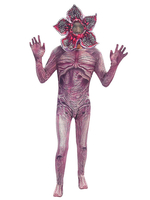 Fremde Dinge Demogorgon Cosplay Kostüm Halloween Zentai Anzug und Maske