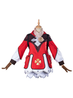 Genshin Wirkung KLEE Cosplay Kostüm Polyester Spiel Cosplay Kostüm Set