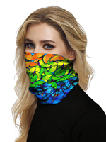 Gesicht Bandana Nahtlose Gesichtsmaske Mundabdeckung Schmetterling 3D Print Tube Kopfbedeckung