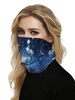 Gesicht Bandana Nahtlose Gesichtsmaske Mundabdeckung Sternenhimmel 3D Print Tube Kopfbedeckung
