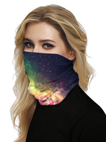 Gesichts-Schal-Abdeckung Maske Universum Bandanas Druck für das Fischen; Motorradfahren Lauf