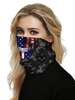 Gesichtsmaske Mund Cover Tube Bandanas Schädel-Druck-Abdeckung Nahtlose Bandanas Maske
