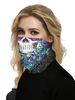 Gesichtsmaske Mundabdeckung Bandanas Nahtlose Kopfbedeckung aus Zuckerschädelrohr
