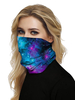 Gesichtsmaske Mundabdeckung Bandanas Seamless Universe 3D Print Tube Kopfbedeckung