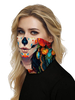Gesichtsmaske Winddichter Schal Sonnenschutz Sugar Skull Breathable Bandana