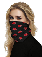 Gesichtsschalabdeckung Maske Glückverheißende Wolken drucken Mundabdeckung