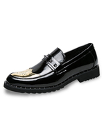 Günstige Loafer aus PU mit Farbblock