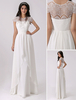 Günstiges Brautkleid in Elfenbeinfarbe