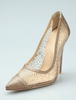 Gold High Heels Frauen Spitzen Zehen Strass Slip On Party Schuhe Abendschuhe