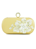 Gold Hochzeit Handtaschen wulstige Kiss Lock Ketten Braut Taschen