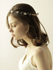 Gold Hochzeit Kopfschmuck Blume Stirnband Braut Haar Zubehör