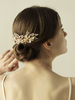 Gold Hochzeit Kopfschmuck Haarspange Legierung Braut Haar Zubehör