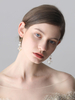 Gold Hochzeit Ohrringe Braut Zirkonia Schmuck