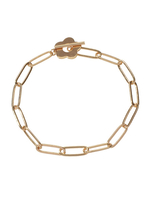 Gold Hoop Bracelet Link Chain Armbänder