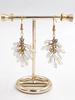 Gold Ohrringe Brautschmuck Hochzeit Statement Ohrringe