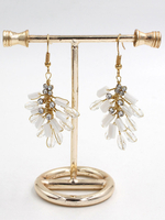 Gold Ohrringe Brautschmuck Hochzeit Statement Ohrringe