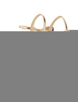 Gold Party Schuhe High Heel Sandalen Frauen Plattform Peep Toe Twisted Abendschuhe