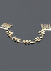 Goldene Hochzeit Kopfbedeckungen Legierung Beach Strand Braut Kopf Kette Schmuck mit Kamm