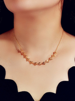 Goldkette Halsketten Pfeile Frauenschmuck