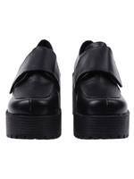 Gothic Lolita Absatz-Schuh-Platz Absatz-Plattform-Schuhe in Schwarz