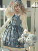 Gothic Lolita JSK Kleid Infanta Ärmellose Lolita Pullover Röcke