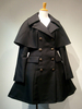 Gothic Lolita Mäntel Schwarz Grommets Baumwollmischung Fall Lolita Outwears