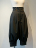 Gothic Lolita Pant Grommets Schwarz geerntete Lolita Hosen