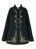 Gotische Lolita Cape Coat Lolita Oberbekleidung im Militärstil