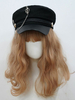 Gotische Lolita Hutketten Polyester Schwarz Lolita Zubehör Hüte