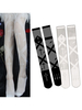 Gotische Lolita-Strumpfdornkreuz-Rayon Lolita-Kniestrümpfe