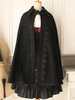 Gotische schwarze wolle Lolita Jacken