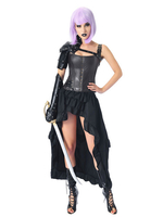 Gotisches Kostüm Vierteiliges Outfit Cosplay Kostüm Karneval Kostüm