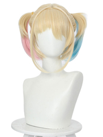Greifvögel Harley Quinn Cosplay Perücke Selbstmord American Comics Perücke