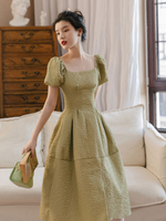Grünes Lolita OP-Kleid mit kurzen Ärmeln Lolita One Piece Kleider