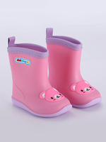 Gummisitefel Round Toe Cute Cartoon Cat Bär Kinder Schuhe