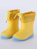 GummistiefelRound Toe Rutschfeste Farbblock Runde Kappe Kinder Schuhe